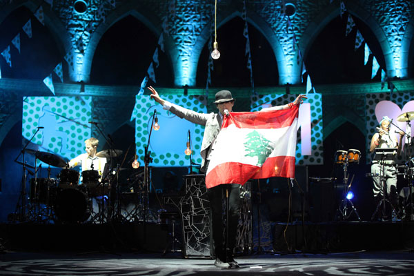Mika in Jounieh Festival